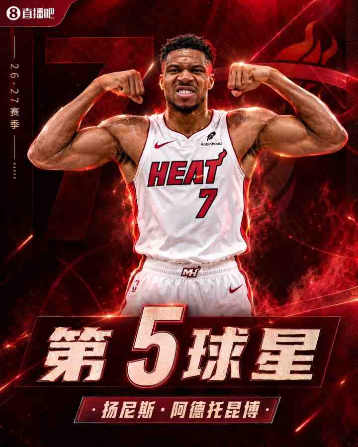 『吧友评选』NBA新赛季No.5球星：扬尼斯·阿德托昆博